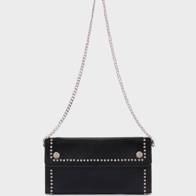 がさん専用】【美品】 J&M DAVIDSON スタッズ トラベル ポーチ 送料込