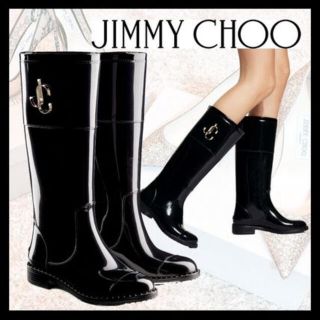 JIMMY CHOO - JIMMY CHOO レインブーツの通販 by MEGUMI's shop ...