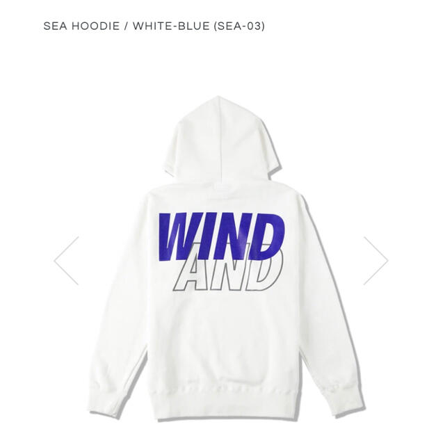 wind and sea パーカー