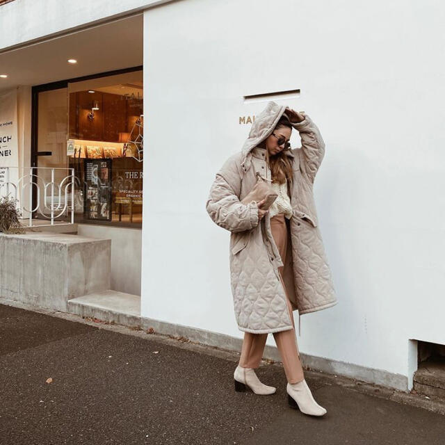 room306 CONTEMPORARY - Hoodie Design Quilting Coatの通販 by room306 CONTEMPORARY - Hoodie Design Quilting Coatの通販 by