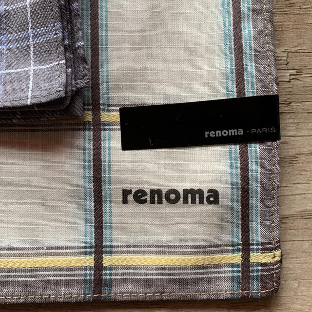 RENOMA(レノマ)のレノマハンカチ２枚セット新品 レディースのファッション小物(ハンカチ)の商品写真