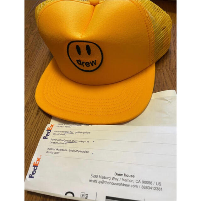 drew house mascot trucker hat ラスト1点のみ メンズの帽子(キャップ)の商品写真