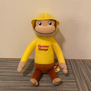 ユニバーサルスタジオジャパン(USJ)のおさるのジョージ　メガジャンボパーカーぬいぐるみ(ぬいぐるみ)