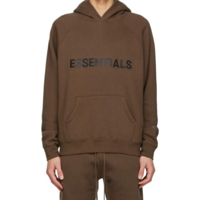 FEAR OF GOD(フィアオブゴッド)のFOG essentials ssense限定 rain drum パーカーL メンズのトップス(パーカー)の商品写真