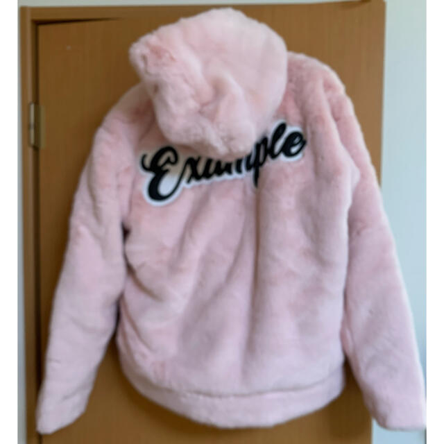 EXAMPLE エグザンプル 19AW FUR HOOD ZIP JACKET メンズのジャケット/アウター(ブルゾン)の商品写真