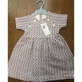 プチバトー(PETIT BATEAU)の【ふみちゃんさん専用】プチバトー ワンピース24M/86cm【新品】(ワンピース)