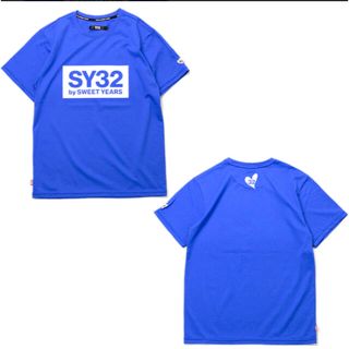 スウィートイヤーズ(SWEET YEARS)の新品未使用　Sサイズ　SY32 スクエア ボックスロゴ 半袖Tシャツ(Tシャツ/カットソー(半袖/袖なし))