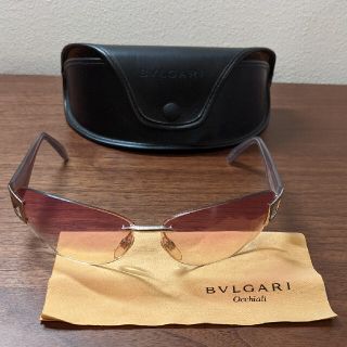 ブルガリ(BVLGARI)のBVLGARI 正規品 サングラス ピンクグラデーションオシャレ(サングラス/メガネ)