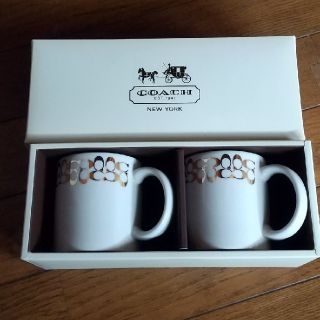 コーチ(COACH)の新品未使用品    コーチ　ペアカップ(グラス/カップ)