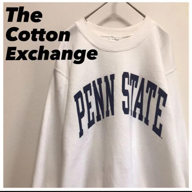 スウェット•ホワイト•トレーナー•プリント•PENN STATE•カレッジ•S メンズのトップス(スウェット)の商品写真