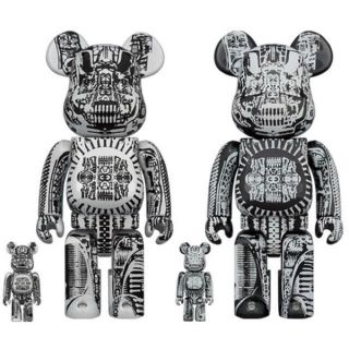 メディコムトイ(MEDICOM TOY)の”frmjpnさん専用“BE@RBRICK H.R.GIGER bw(フィギュア)