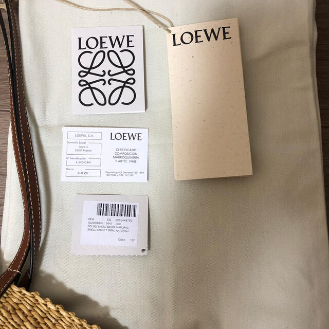 LOEWE - ロエベ スモールシェルバスケットバッグの通販 by Mi's shop
