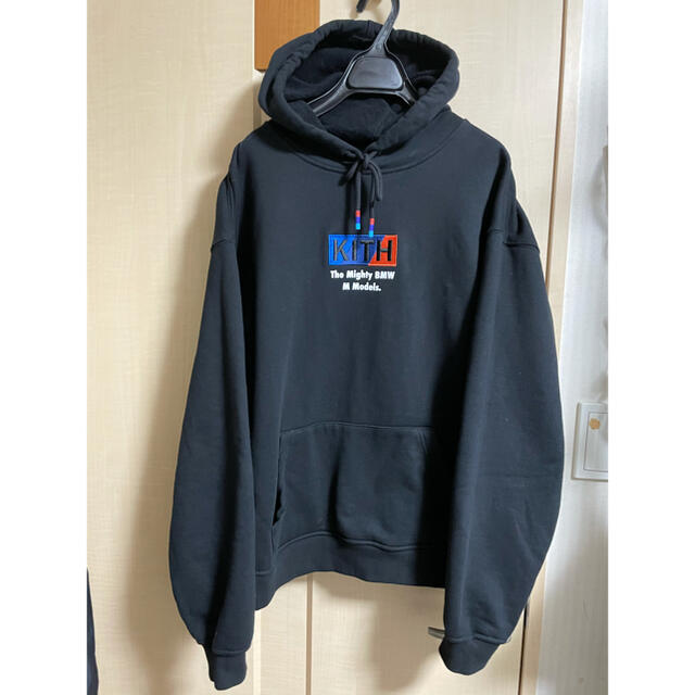 L kith bmw box logo パーカー コラボ