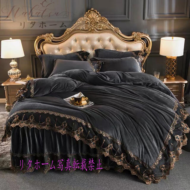 即納!最大半額! ワイドダブル ベッド用品4点セット .寝具 枕カバー