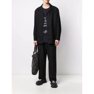 ヨウジヤマモト(Yohji Yamamoto)のYohji Yamamoto クロス ショートブルゾン 20ss(その他)