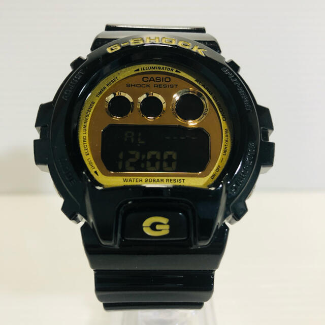 カシオ　G-SHOCK  腕時計　DW-6900CB 黒金