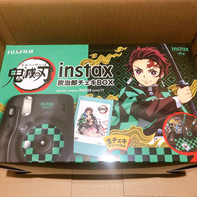 カメラ匿名迅速配送鬼滅の刃　instax　炭治郎チェキBOX