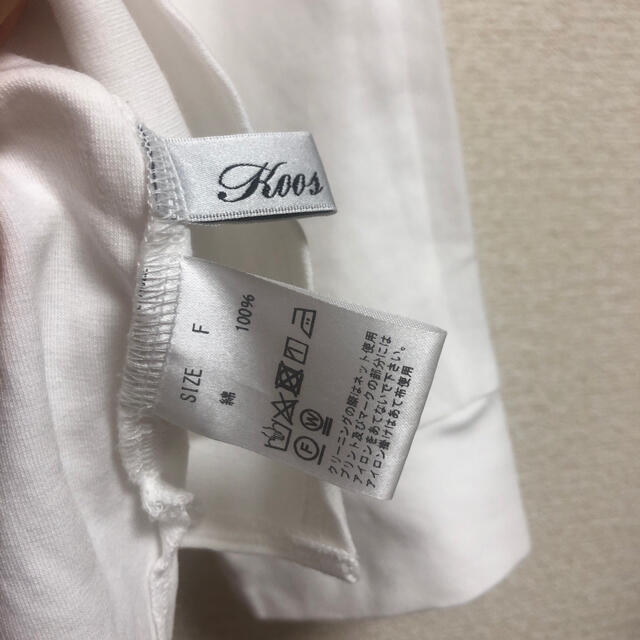 KOOS(コース)のKOOS Tシャツ　 レディースのトップス(Tシャツ(長袖/七分))の商品写真