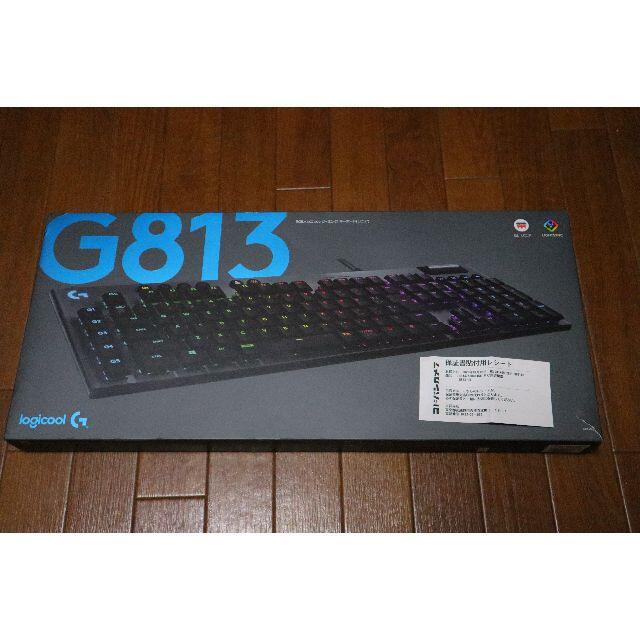 新品同様　logicool ロジクール G813 リニア(赤軸) キーボード