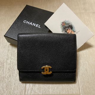 シャネル(CHANEL)のりー様ご専用 ♡ CHANEL ♡ ターンロック式折り財布(財布)