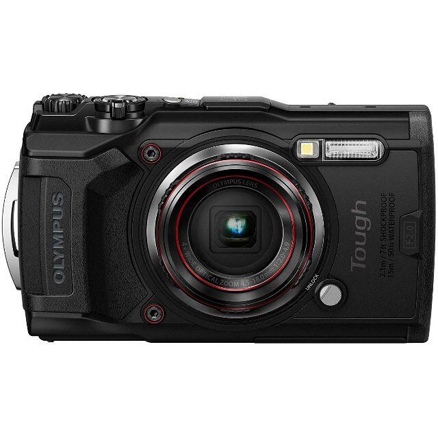 OLYMPUS(オリンパス)のOLYMPUS Tough TG-6 [ブラック] スマホ/家電/カメラのカメラ(コンパクトデジタルカメラ)の商品写真