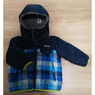 パタゴニア(patagonia)のPatagonia キッズ　リバーシブルダウン（30）(ジャケット/コート)