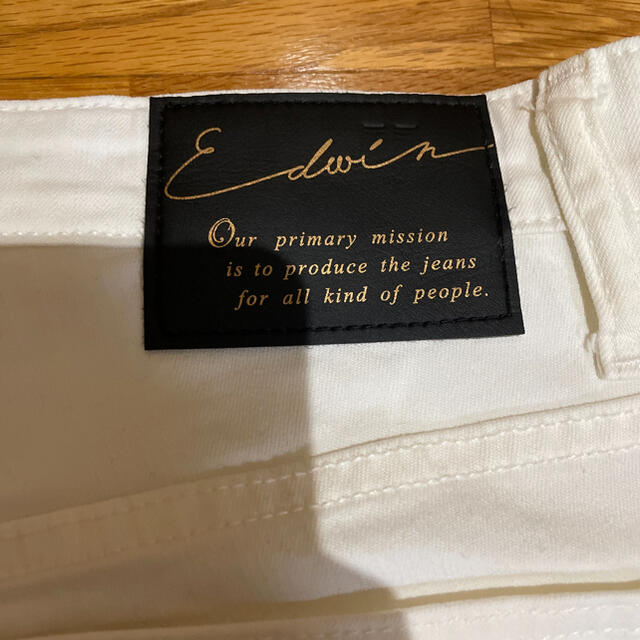 EDWIN(エドウィン)のエドウィン EDWIN ホワイト デニム メンズのパンツ(デニム/ジーンズ)の商品写真
