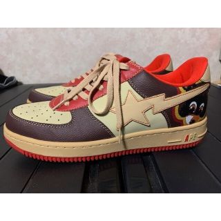 アベイシングエイプ(A BATHING APE)のエイプ×カニエウェスト ベイプスタUS12(スニーカー)