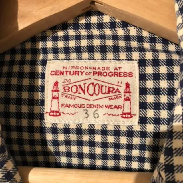 BONCOURA(ボンクラ)のBONCOURA 36 ギンガムチェック ジャケット メンズのジャケット/アウター(テーラードジャケット)の商品写真