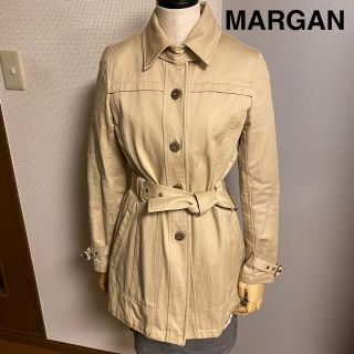 モルガン(MORGAN)の【MARGAN】モルガン　スプリングコート　コットン　レディース(スプリングコート)