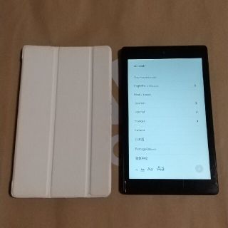 Fire HD 8 16G 2018版 中古GooglePlay化可/おまけ付き(タブレット)