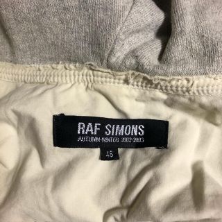 RAF SIMONS ラフシモンズ  AW 2002-2003 パーカー