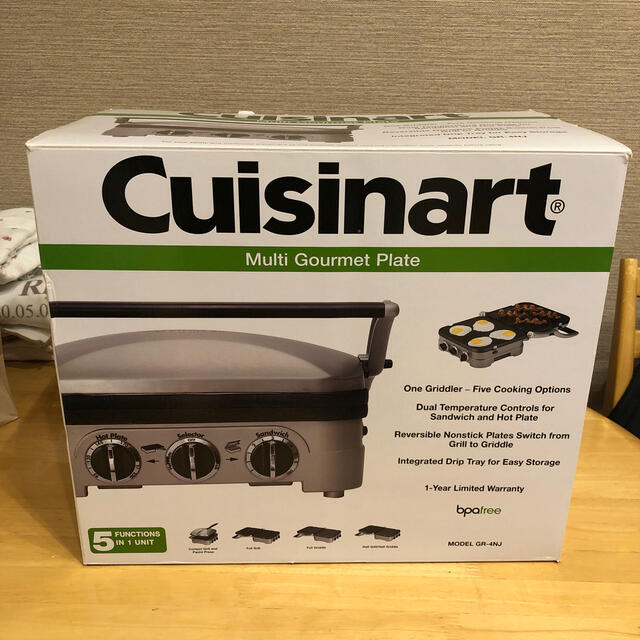 【未使用品】cuisinart マルチグルメプレート