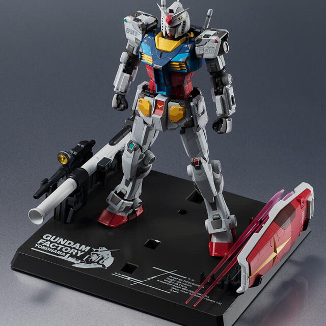 超合金 GUNDAM RX-78F00 ガンダムファクトリー　新品未開封約187mm材質