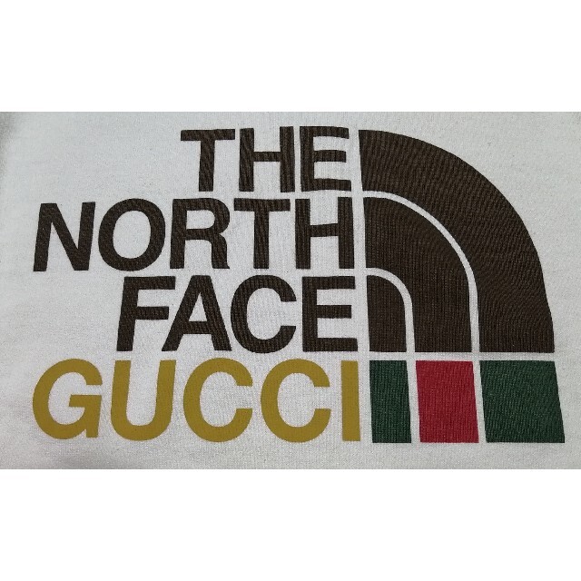 Gucci(グッチ)のグッチ×ノースフェイス　スウェット　Lサイズ　トレーナー メンズのトップス(スウェット)の商品写真