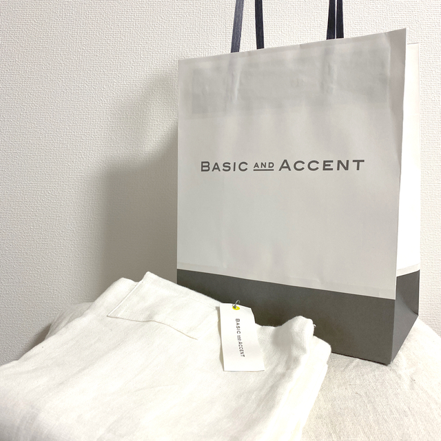 IDEE(イデー)の#04 BASIC AND ACCENT ¥3,520リネンバッグ　期間限定販売 レディースのバッグ(ハンドバッグ)の商品写真