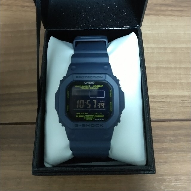 G-SHOCK(ジーショック)の腕時計 ジーショック 電波ソーラー GW-M5610NV-2JF ブルー メンズの時計(腕時計(デジタル))の商品写真