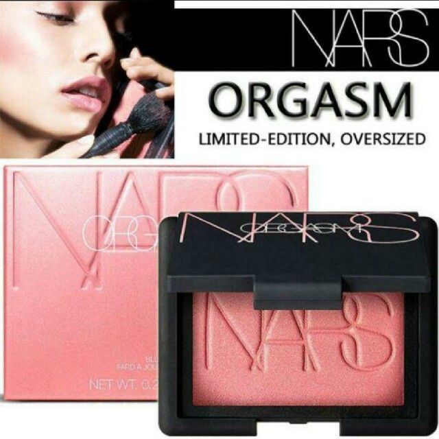 NARS(ナーズ)のNARS☆オーガズム リミテッド エディション チーク ブラッシュ ビッグサイズ コスメ/美容のベースメイク/化粧品(チーク)の商品写真