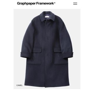 コモリ(COMOLI)のGraphpaper  Wool Cashmere Long Coat(ステンカラーコート)