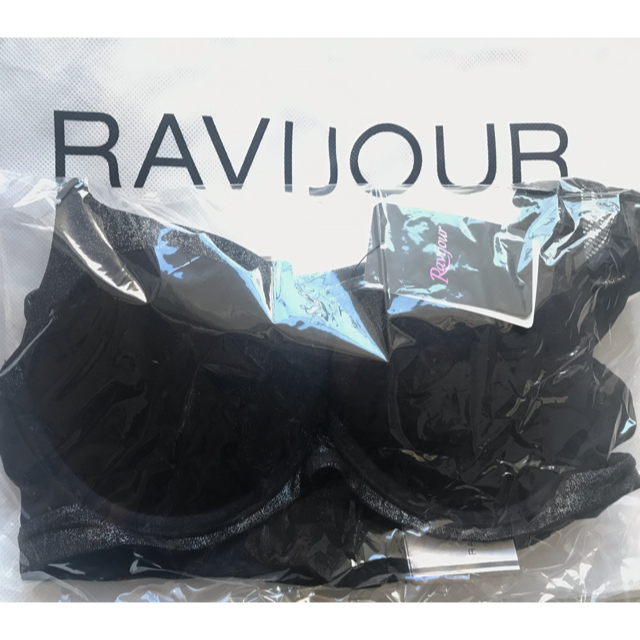 Ravijour(ラヴィジュール)のラヴィジュール　ブラック　C70 レディースの下着/アンダーウェア(ブラ&ショーツセット)の商品写真