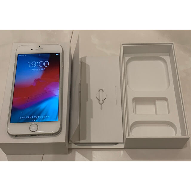 iPhone 6 Silver 64 GB Softbank