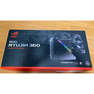 エイスース(ASUS)のASUS ROG RYUJIN360 360mm簡易水冷(PCパーツ)