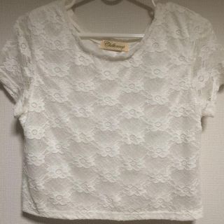 チルアナップ(CHILLE anap)のレースtops(シャツ/ブラウス(半袖/袖なし))