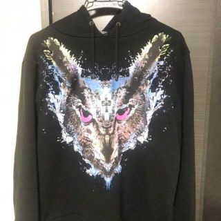 マルセロブロン(MARCELO BURLON)の【レア】マルセロバーロン フクロウ 名作パーカー(パーカー)