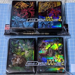 ユウギオウ(遊戯王)のスリーブ　精霊術の使い手　三幻神(カードサプライ/アクセサリ)