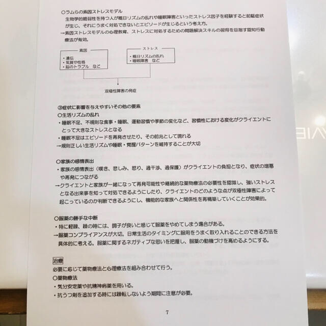 精神疾患・発達障害まとめプリント 臨床心理士試験 公認心理師試験 心理系大学院 エンタメ/ホビーの本(語学/参考書)の商品写真