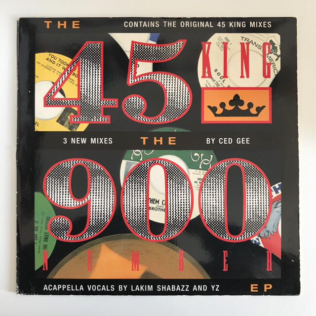 The 45 King - The 900 Number EPオールドスクールラップ