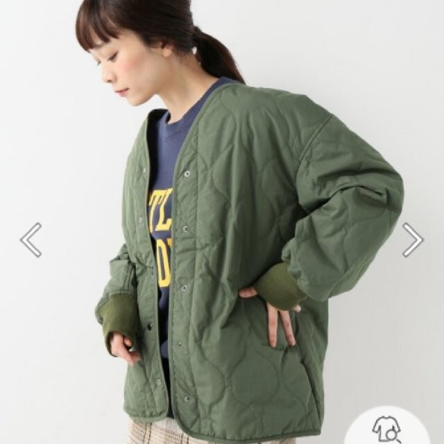 SLOBE IENA キルティングライナーブルゾン jukLc0bvJf