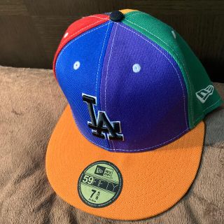 ニューエラー(NEW ERA)の【レア】NEWERA ニューエラ　マルチカラー　(キャップ)