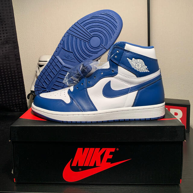 Air Jordan 1 High OG Storm Blue 27.5